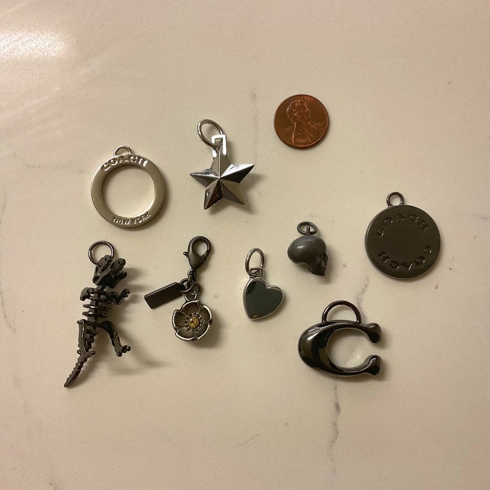 LOT Rare and Limited Edition COACH Jewelry Charms